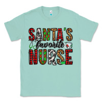 Seafoam santa's favorite nurse Classic Tee - Jasminsmagicworld