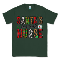 Sports Green santa's favorite nurse Classic Tee - Jasminsmagicworld