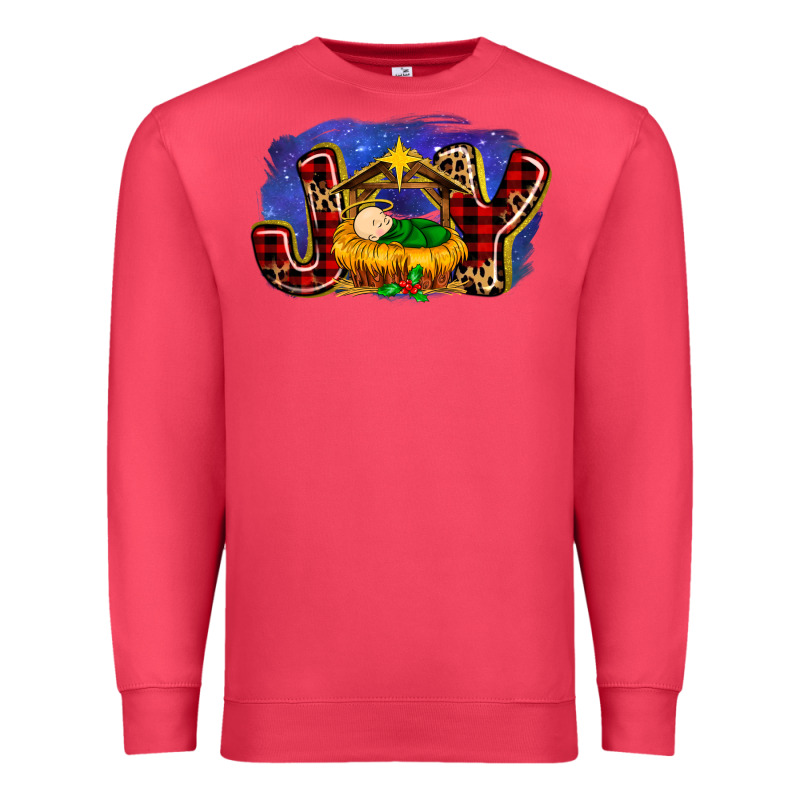 Baby Jesus Joy Premium Sweatshirt by MaliasSmallBusiness | Teevron