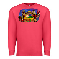 Cardinal baby jesus joy Premium Sweatshirt - MaliasSmallBusiness