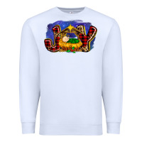 White baby jesus joy Premium Sweatshirt - MaliasSmallBusiness