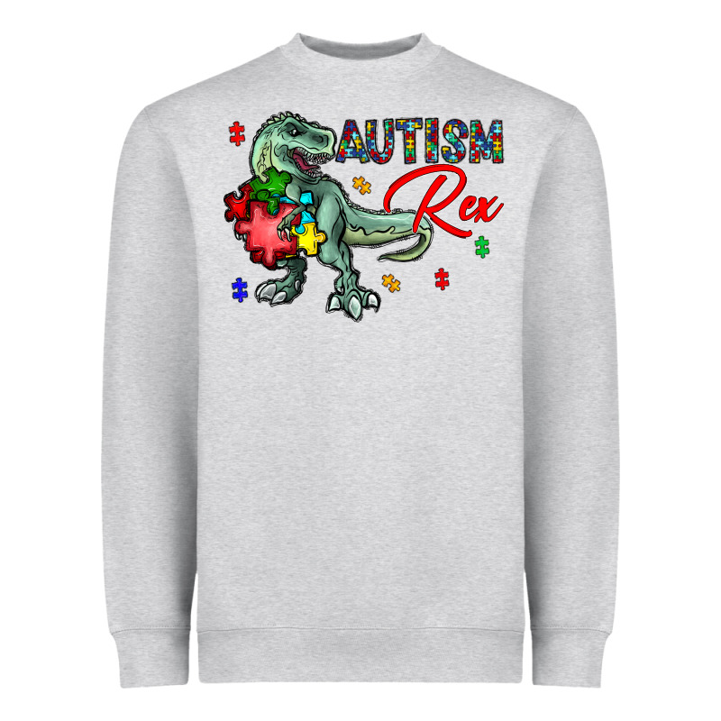 Autism Rex Heavyweight Sweatshirt by CowhideDigitalArt | Teevron