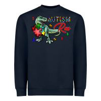 Navy autism rex Heavyweight Sweatshirt - CowhideDigitalArt