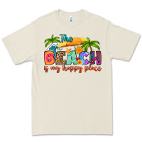 Bone the beach is my happy place Premium Tee - RanaPortraitStore