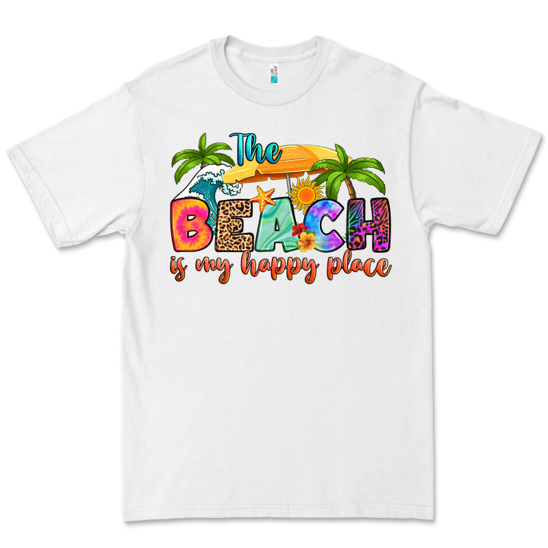 The Beach Is My Happy Place Premium Tee by RanaPortraitStore | Teevron