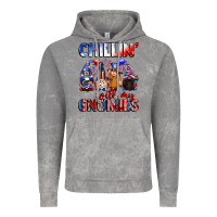 Cloud Rock Chillin' with my gnomies 4th of July Vintage Hoodie - CowGirlArtShop