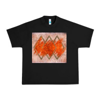 Black orange glitter Urban Heavy Tee - JahusDesignShop
