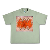 Oil Green orange glitter Urban Heavy Tee - JahusDesignShop