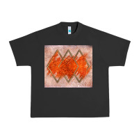 Pigment Black orange glitter Urban Heavy Tee - JahusDesignShop