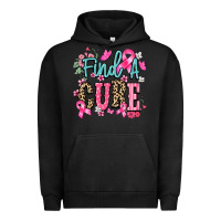 Pigment Black Find a cure Cancer Awareness Urban Hoodie - HowdyJamesFarm
