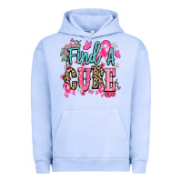 Pigment Grape Ice Find a cure Cancer Awareness Urban Hoodie - HowdyJamesFarm