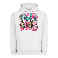 Pigment Lunar Rock Find a cure Cancer Awareness Urban Hoodie - HowdyJamesFarm
