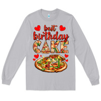 Moon Dust best birthday cake pizza Long Sleeve Tee - AdoDesignShop