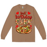 Toasted Coconut best birthday cake pizza Long Sleeve Tee - AdoDesignShop