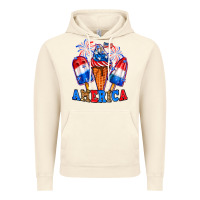 Vintage Artic 4th of July America ice creams Vintage Hoodie - Neo Western