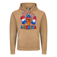 Vintage Camel 4th of July America ice creams Vintage Hoodie - Neo Western