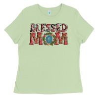 Matcha blessed mom christmas Ladies Tee - AdoDesignShop