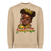 Mushroom juneteenth black girl Heavyweight Sweatshirt - HRA Design Shop