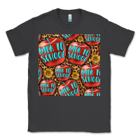 Smoke back to school with apple seamless pattern Classic Tee - BundleAndBundleShop