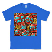 True Royal back to school with apple seamless pattern Classic Tee - BundleAndBundleShop