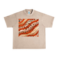 French Oak orange glitter Urban Heavy Tee - JahusDesignShop