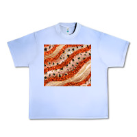 Grape Ice orange glitter Urban Heavy Tee - JahusDesignShop