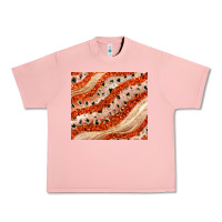 Salmon orange glitter Urban Heavy Tee - JahusDesignShop