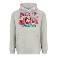 Moon Dust pink christmas coffee cups Heavyweight Hoodie - MaliasSmallBusiness
