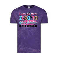Cloud Purple i can go from zero to online detective in 2.5 seco Vintage Tee - JahusDesignShop