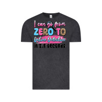 Vintage Black i can go from zero to online detective in 2.5 seco Vintage Tee - JahusDesignShop