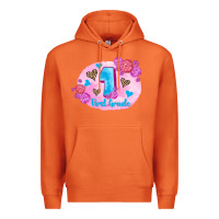 Carrot back to school flowers first grade 3200x2400 Premium Hoodie - AdoDesignShop