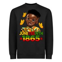 Black juneteenth 1865 black boy Heavyweight Sweatshirt - HRA Design Shop