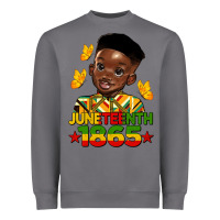 Storm juneteenth 1865 black boy Heavyweight Sweatshirt - HRA Design Shop