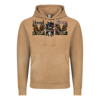Vintage Camel proud army mom Vintage Hoodie - SublimationCraftShop