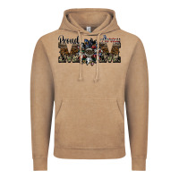 Vintage Coffee proud army mom Vintage Hoodie - SublimationCraftShop