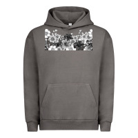 Pigment Tornado black and white floral Urban Hoodie - TumblerDesignByShophia
