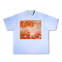 Grape Ice orange glitter Urban Heavy Tee - JahusDesignShop