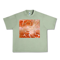 Oil Green orange glitter Urban Heavy Tee - JahusDesignShop