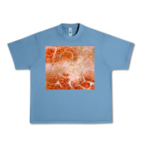 Pebble Blue orange glitter Urban Heavy Tee - JahusDesignShop