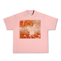Salmon orange glitter Urban Heavy Tee - JahusDesignShop