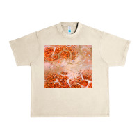 Sandshell orange glitter Urban Heavy Tee - JahusDesignShop