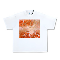 White orange glitter Urban Heavy Tee - JahusDesignShop