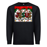 Black jesus the reason for the season Premium Sweatshirt - MaliasSmallBusiness