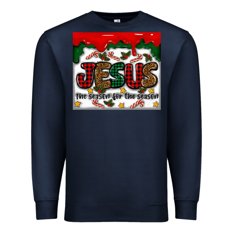 Jesus The Reason For The Season Premium Sweatshirt by MaliasSmallBusiness | Teevron