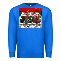 True Royal jesus the reason for the season Premium Sweatshirt - MaliasSmallBusiness