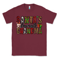 Burgundy santa's favorite grandma Classic Tee - Jasminsmagicworld
