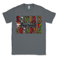 Charcoal Heather santa's favorite grandma Classic Tee - Jasminsmagicworld
