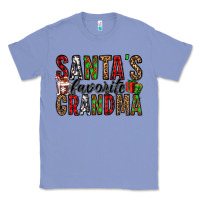 Colony Blue santa's favorite grandma Classic Tee - Jasminsmagicworld