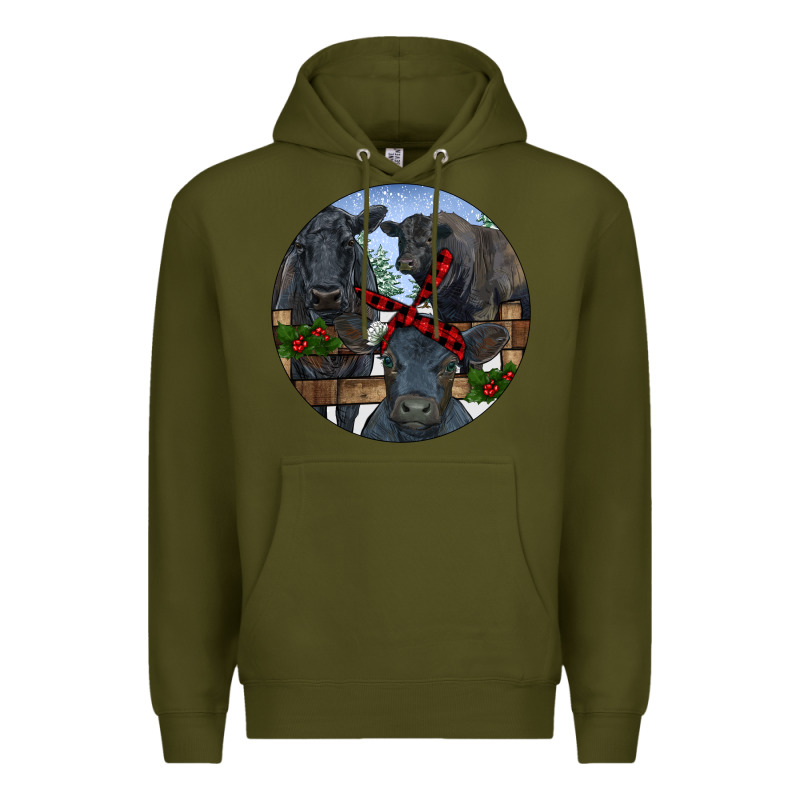 Black Angus Family Premium Hoodie by RanaPortraitStore | Teevron