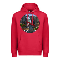 Cardinal Black Angus Family Premium Hoodie - RanaPortraitStore
